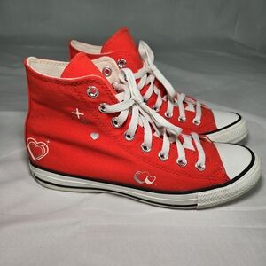 CONVERSE Chuck Taylor All Star High Y2K Heart Fever Dream Womens 8.5 Valentine